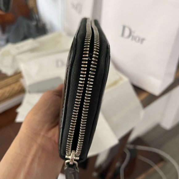 Christian Dior zippy wallet 💯 authentic - Picture 8 of 11